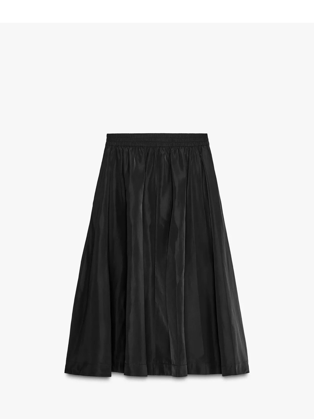 Black Zara Midi Skirt